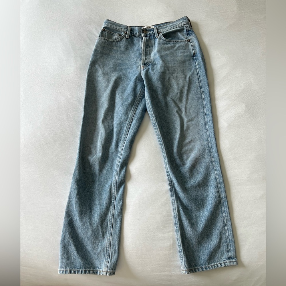 AGOLDE Riley High Rise Cropped Jean Size 27